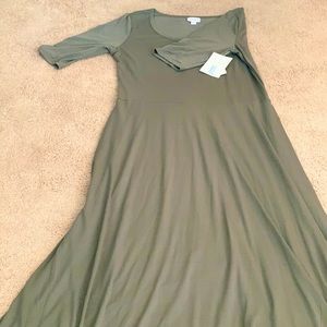Long LuLaRoe maxi dress